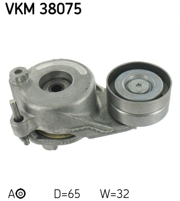 Diržo įtempiklio skriemulys SKF VKM 38075