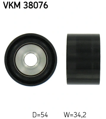 Diržo įtempiklio skriemulys SKF VKM 38076