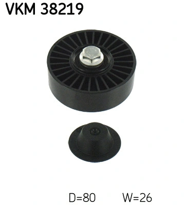 Diržo įtempiklio skriemulys SKF VKM 38219