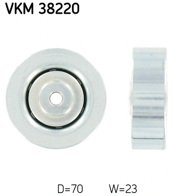 Diržo įtempiklio skriemulys SKF VKM 38220