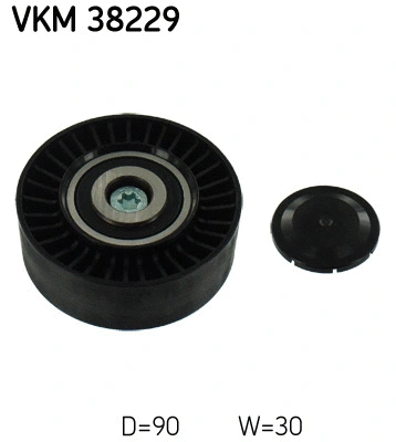Diržo įtempiklio skriemulys SKF VKM 38229