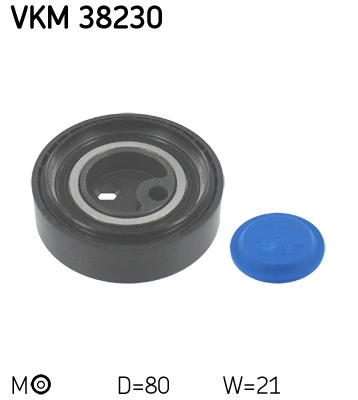 Diržo įtempiklio skriemulys SKF VKM 38230