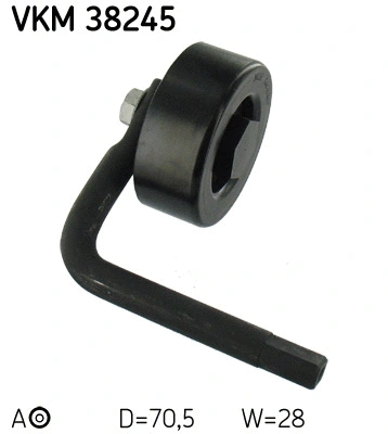 Diržo įtempiklio skriemulys SKF VKM 38245