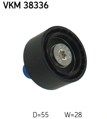 Diržo įtempiklio skriemulys SKF VKM 38336