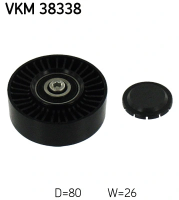 Diržo įtempiklio skriemulys SKF VKM 38338