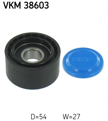 Diržo įtempiklio skriemulys SKF VKM 38603