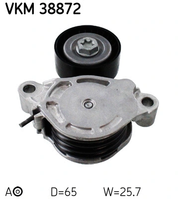 Diržo įtempiklio skriemulys SKF VKM 38872