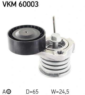 Diržo įtempiklio skriemulys SKF VKM 60003