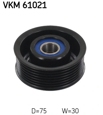 Diržo įtempiklio skriemulys SKF VKM 61021