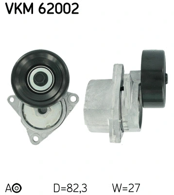 Diržo įtempiklio skriemulys SKF VKM 62002
