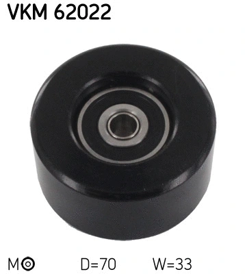 Diržo įtempiklio skriemulys SKF VKM 62022