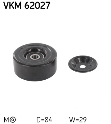 Diržo įtempiklio skriemulys SKF VKM 62027