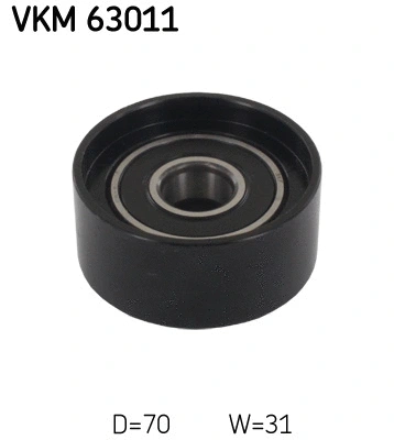 Diržo įtempiklio skriemulys SKF VKM 63011