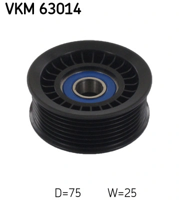 Diržo įtempiklio skriemulys SKF VKM 63014