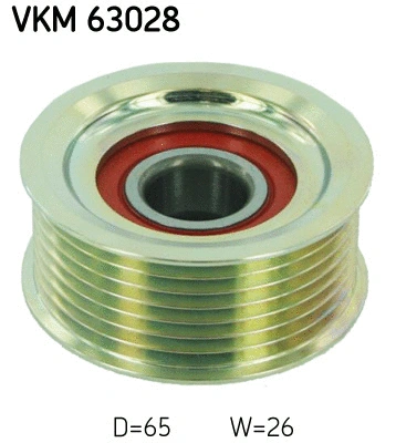 Diržo įtempiklio skriemulys SKF VKM 63028