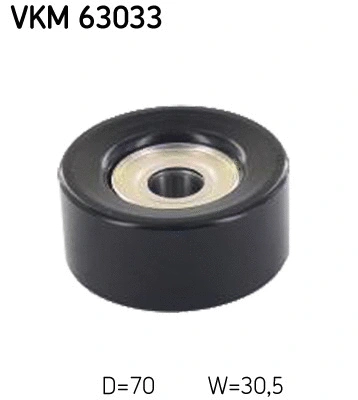 Diržo įtempiklio skriemulys SKF VKM 63033