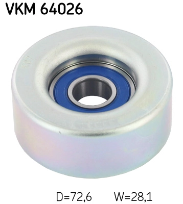 Diržo įtempiklio skriemulys SKF VKM 64026