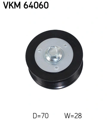 Diržo įtempiklio skriemulys SKF VKM 64060