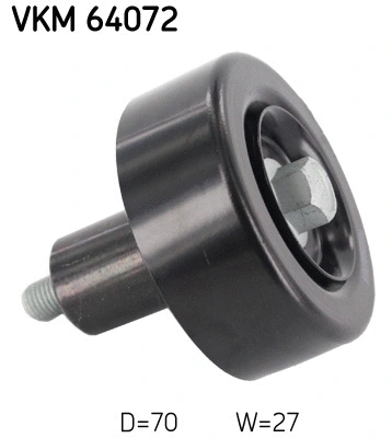 Diržo įtempiklio skriemulys SKF VKM 64072