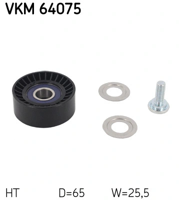 Diržo įtempiklio skriemulys SKF VKM 64075