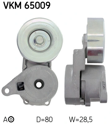 Diržo įtempiklio skriemulys SKF VKM 65009