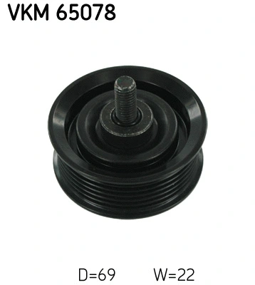 Diržo įtempiklio skriemulys SKF VKM 65078