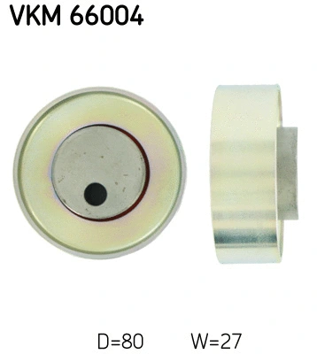 Diržo įtempiklio skriemulys SKF VKM 66004
