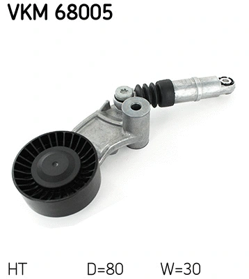 Diržo įtempiklio skriemulys SKF VKM 68005