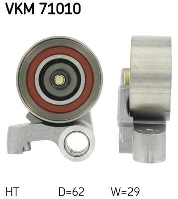 Paskirstymo diržo įtempiklio skriemulys SKF VKM 71010
