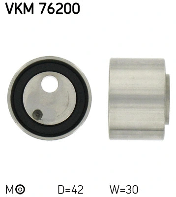 Paskirstymo diržo įtempiklio skriemulys SKF VKM 76200