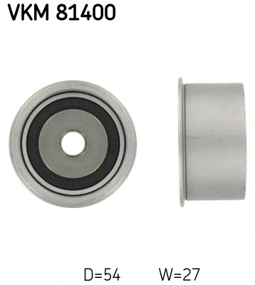 Paskirstymo diržo įtempiklio skriemulys SKF VKM 81400