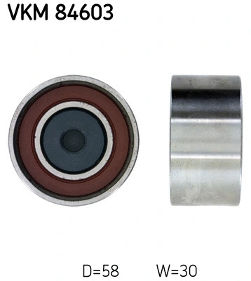 Paskirstymo diržo įtempiklio skriemulys SKF VKM 84603