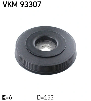 Alkūninio veleno skriemulys SKF VKM 93307