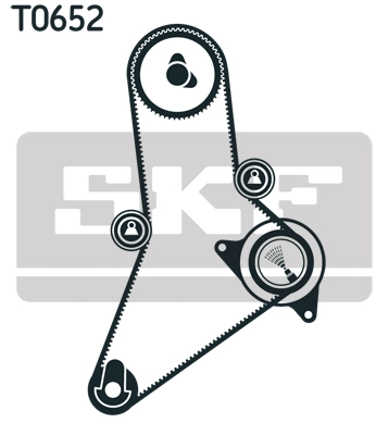 Paskirstymo diržo komplektas SKF VKMA 02384