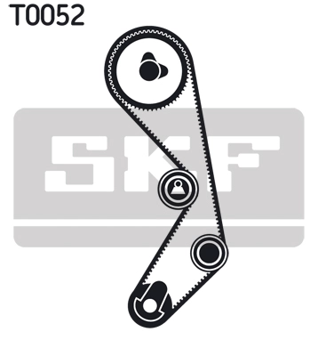 Paskirstymo diržo komplektas SKF VKMA 02410