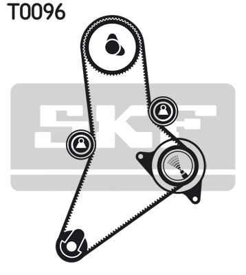 Paskirstymo diržo komplektas SKF VKMA 02983