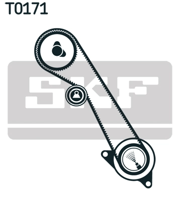 Paskirstymo diržo komplektas SKF VKMA 04108