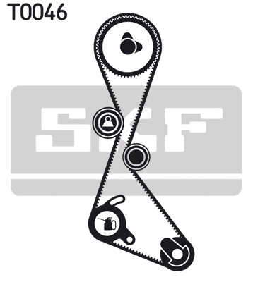 Paskirstymo diržo komplektas SKF VKMA 06101