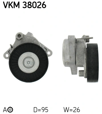 Diržų komplektas SKF VKMA 38034