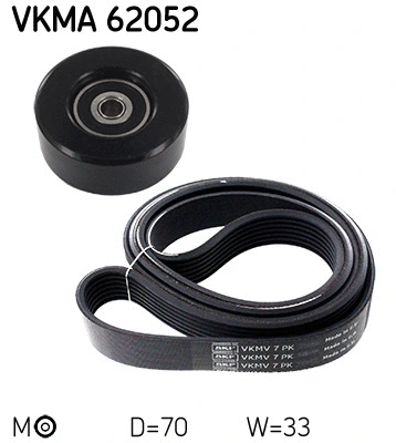Diržų komplektas SKF VKMA 62052