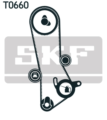 Paskirstymo diržo komplektas SKF VKMA 91201