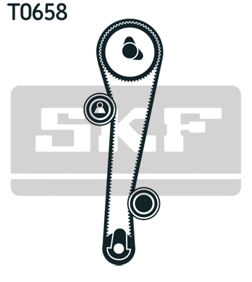 Paskirstymo diržo komplektas SKF VKMA 95667