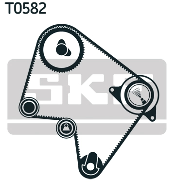 Paskirstymo diržo komplektas SKF VKMA 96010