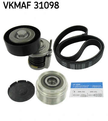 Diržų komplektas SKF VKMAF 31098