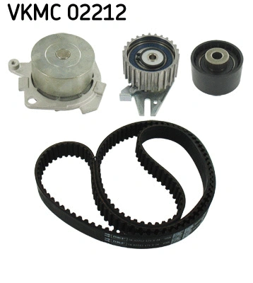 Vandens siurblio ir paskirstymo diržo komplektas SKF VKMC 02212