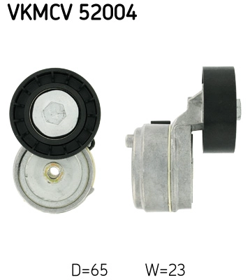 Diržo įtempiklio skriemulys SKF VKMCV 52004