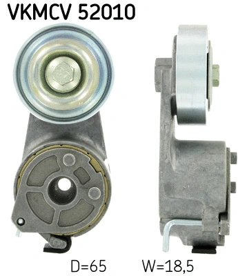 Diržo įtempiklio skriemulys SKF VKMCV 52010