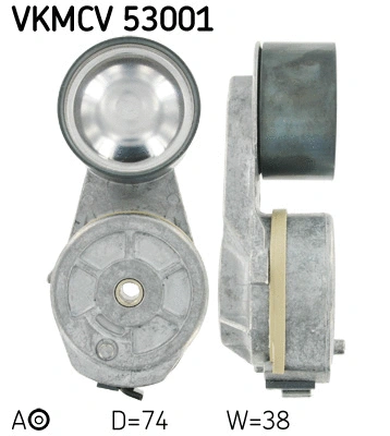 Diržo įtempiklio skriemulys SKF VKMCV 53001