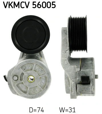Diržo įtempiklio skriemulys SKF VKMCV 56005