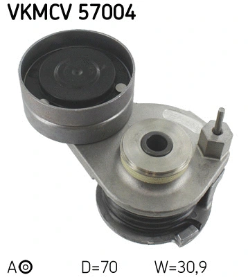 Diržo įtempiklio skriemulys SKF VKMCV 57004